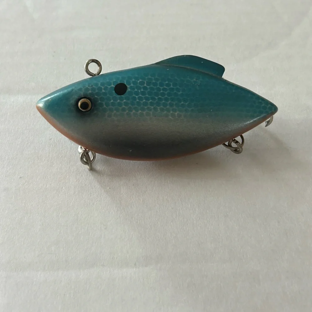 SWIBCO Blue Fish-Shaped Fishing Lure magnet